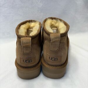 UGG Chestnut Suede Boots with Plush Lining